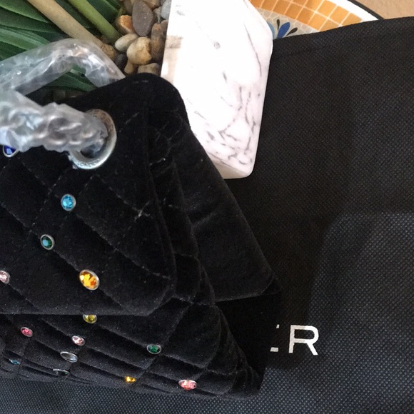 Kurt Geiger London Mini Brixton Shoulder Bag In Charcoal - - Picture 11 of 17